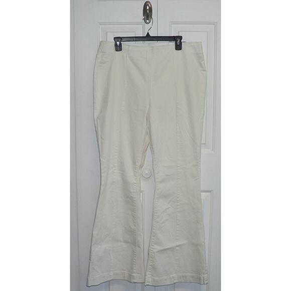 I.n.c. International Concepts Women's High-Rise Pull-on Flare White Size 18 $70 - Picture 4 of 6